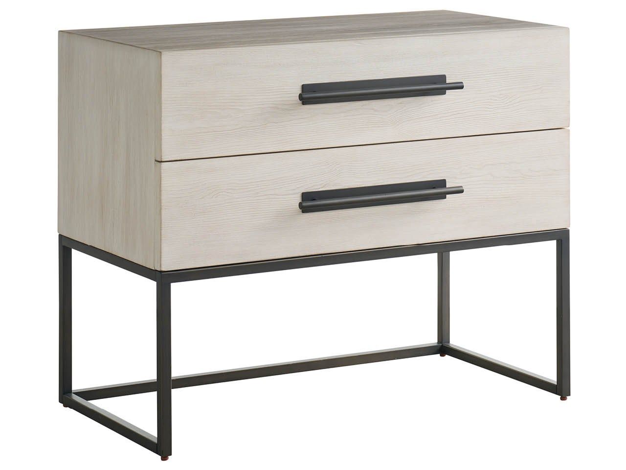 Dwell - Metal Base Nightstand