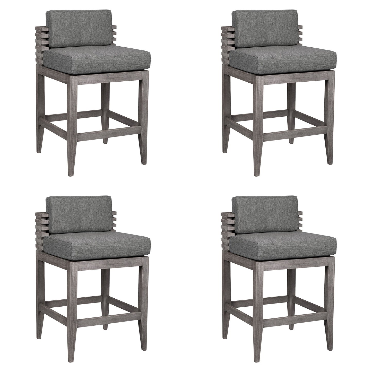 Vivid - Outdoor Patio Counter Stool Set