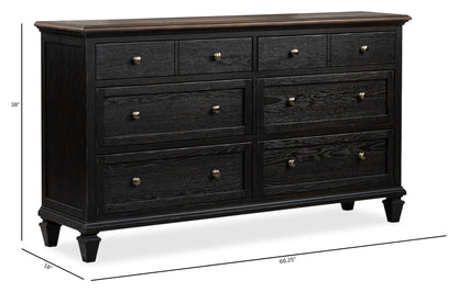 Surrey - Double Drawer Dresser