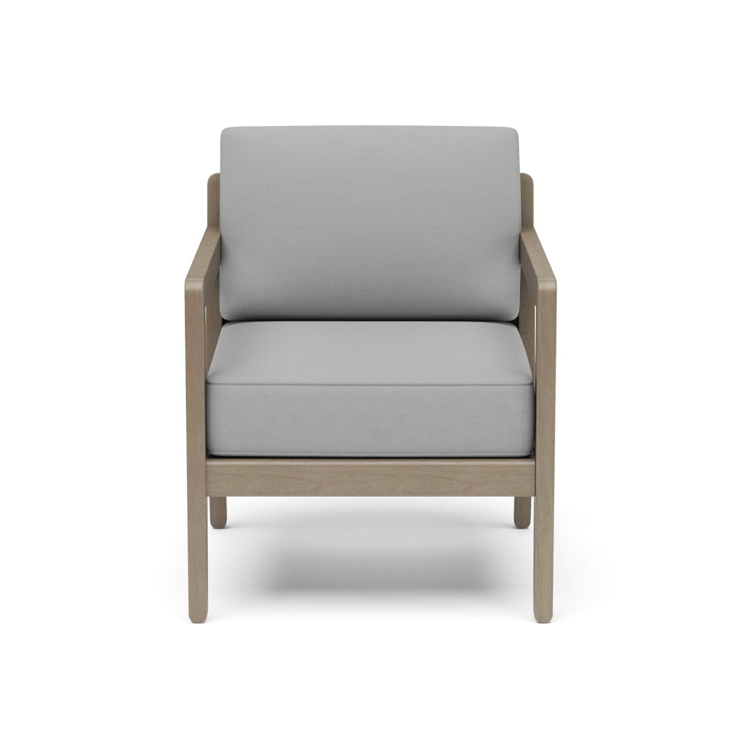 Sustain - 31" Outdoor Lounge Armchair - Dark Gray