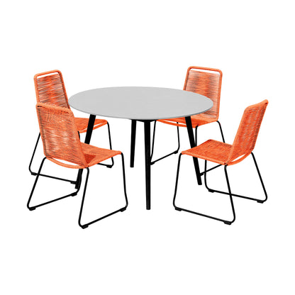Kylie And Shasta - 5 Piece Outdoor Patio Dining Set
