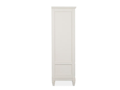 Willowbrook - Door Chest - Egg Shell White With Slight Rub Through
