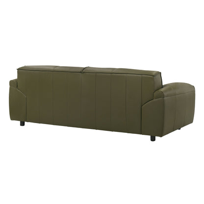 Tanner - Leather Sofa With Padded Arms