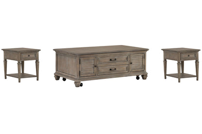 Lancaster - Lift Top Storage Cocktail Table Set