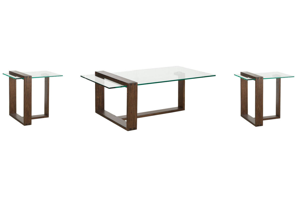 Bristow - Rectangular Cocktail Table Set