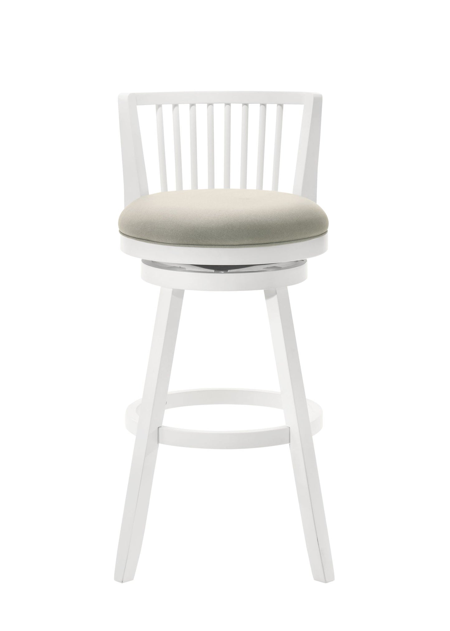 Harper - 30" Amber Glow Bar Height Rubberwood Swivel Barstool