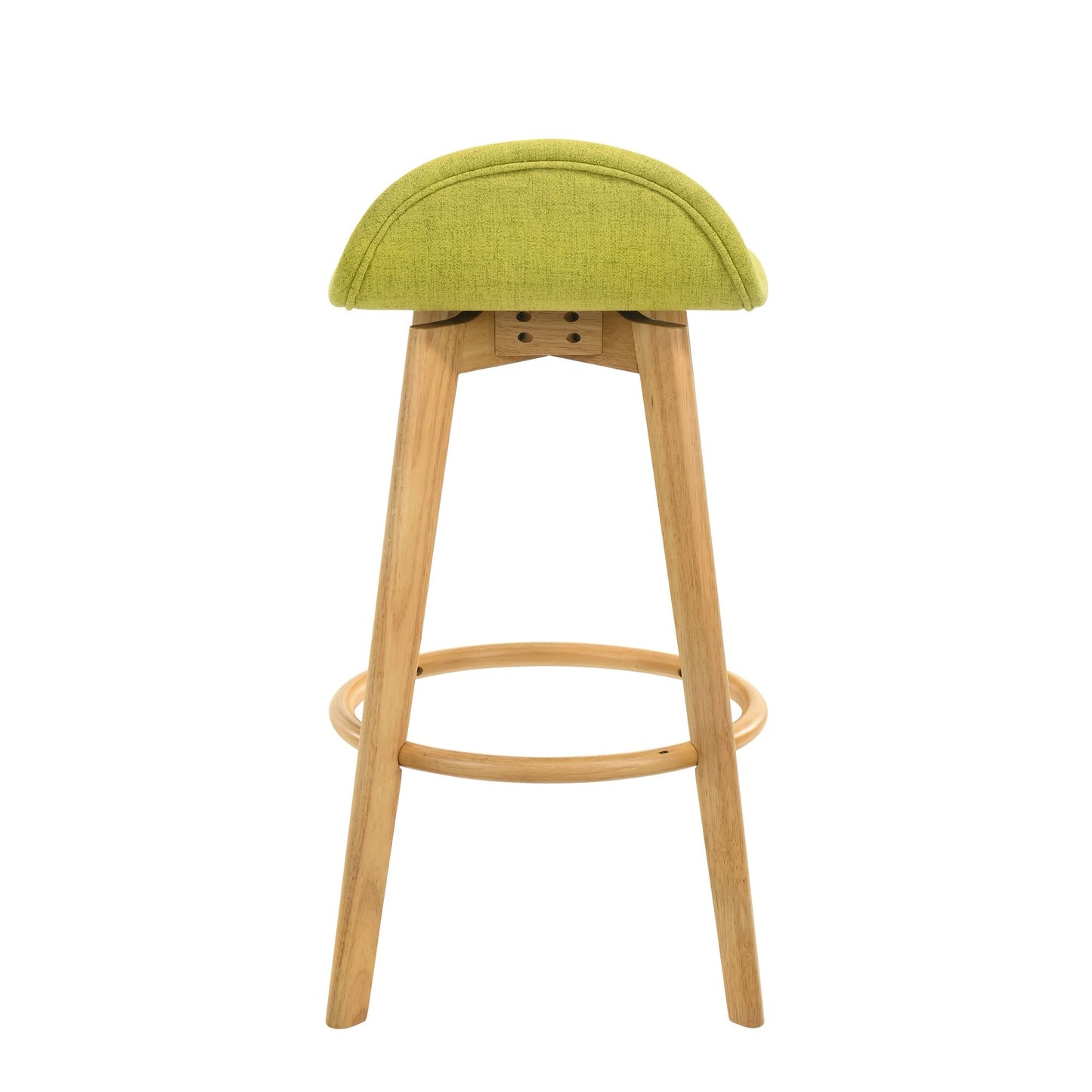 Vera - Upholstered Wood Counter Height Barstool
