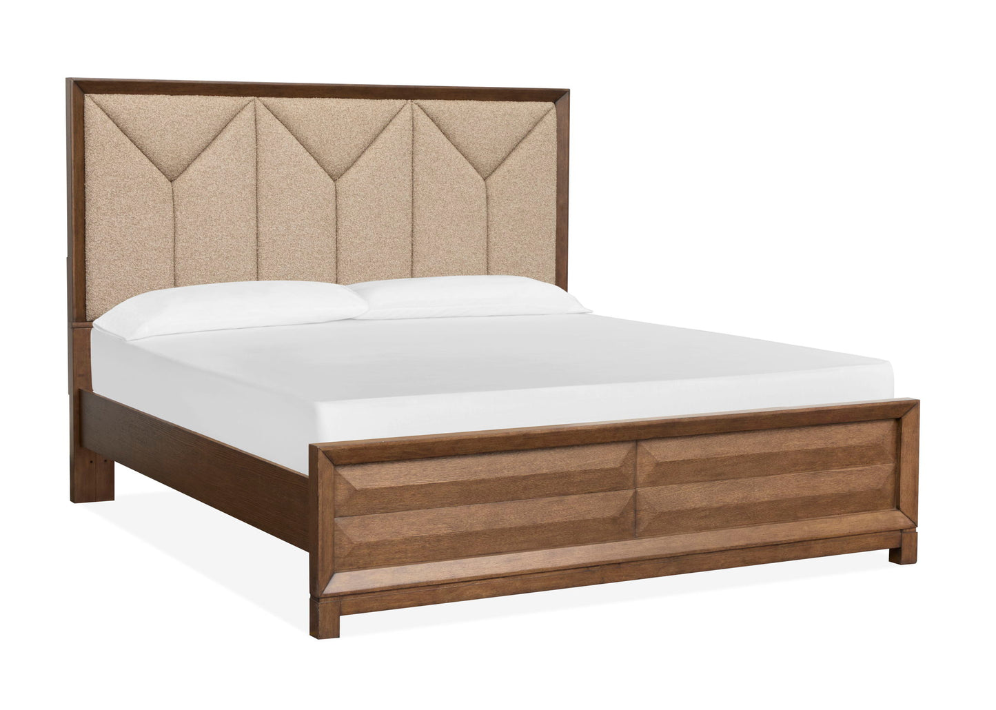 Callisto - Upholstered Panel Bed