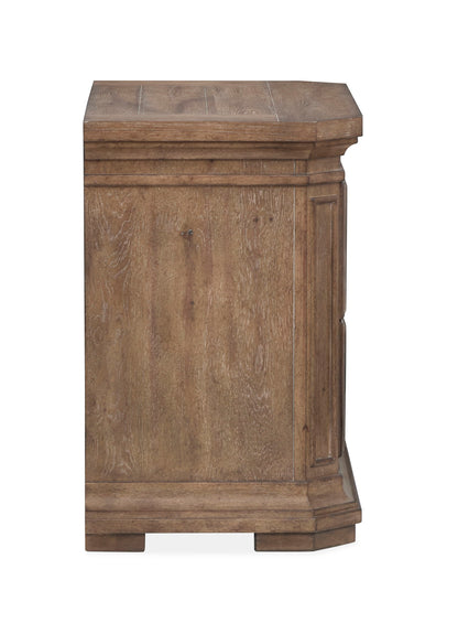 Adler Court - Drawer Nightstand - Florentine Walnut