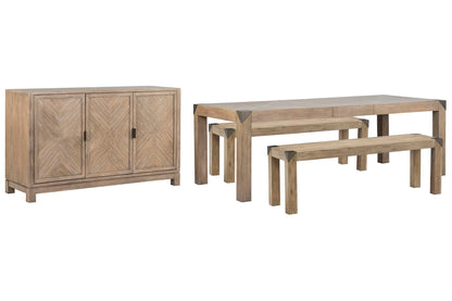 Ainsley - Extendable Rectangular Dining Table Set