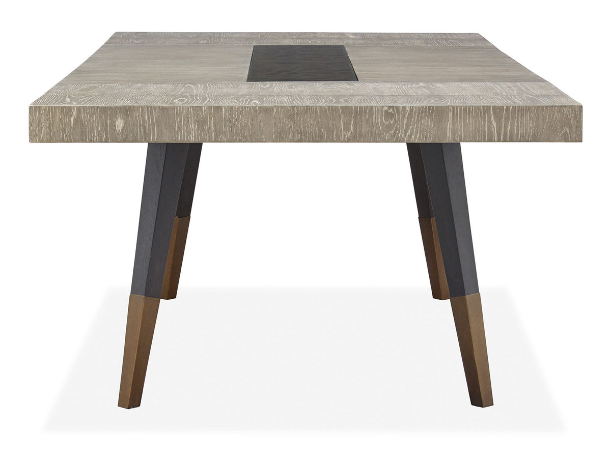 Ryker - Rectangular Dining Table - Nocturn Black And Coventry Gray