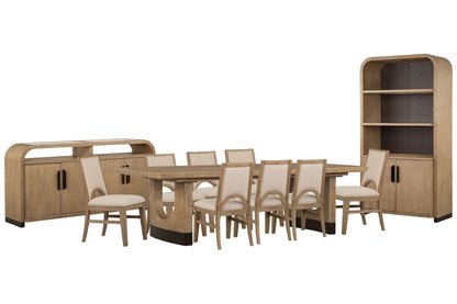 Tristan - Extendable Trestle Dining Table Set
