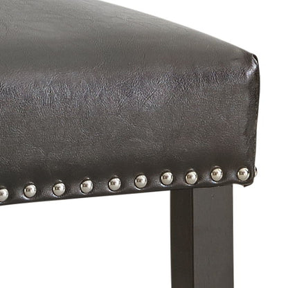 Verano - PU Side Chair (Set of 2) - Gray