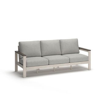 Vista Highlands - Sofa With Cushion - Brown / White