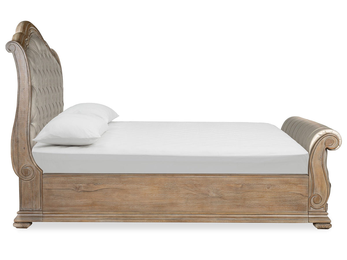 Marisol - Upholstered Sleigh Bedroom Set