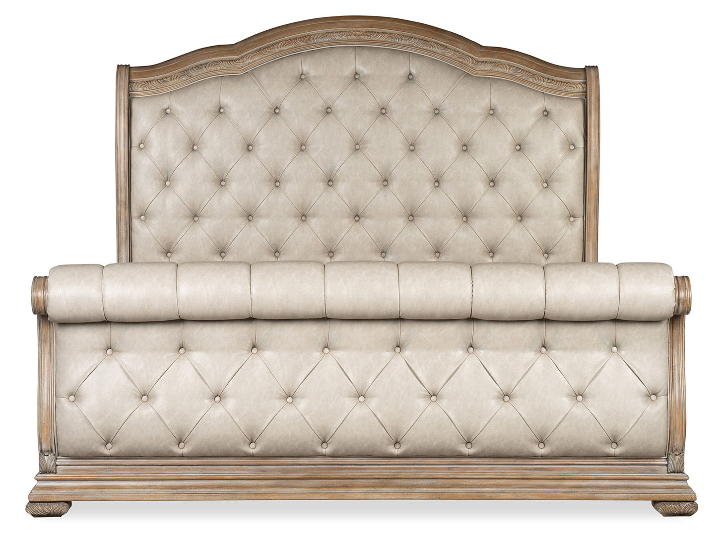 Marisol - Upholstered Sleigh Bed