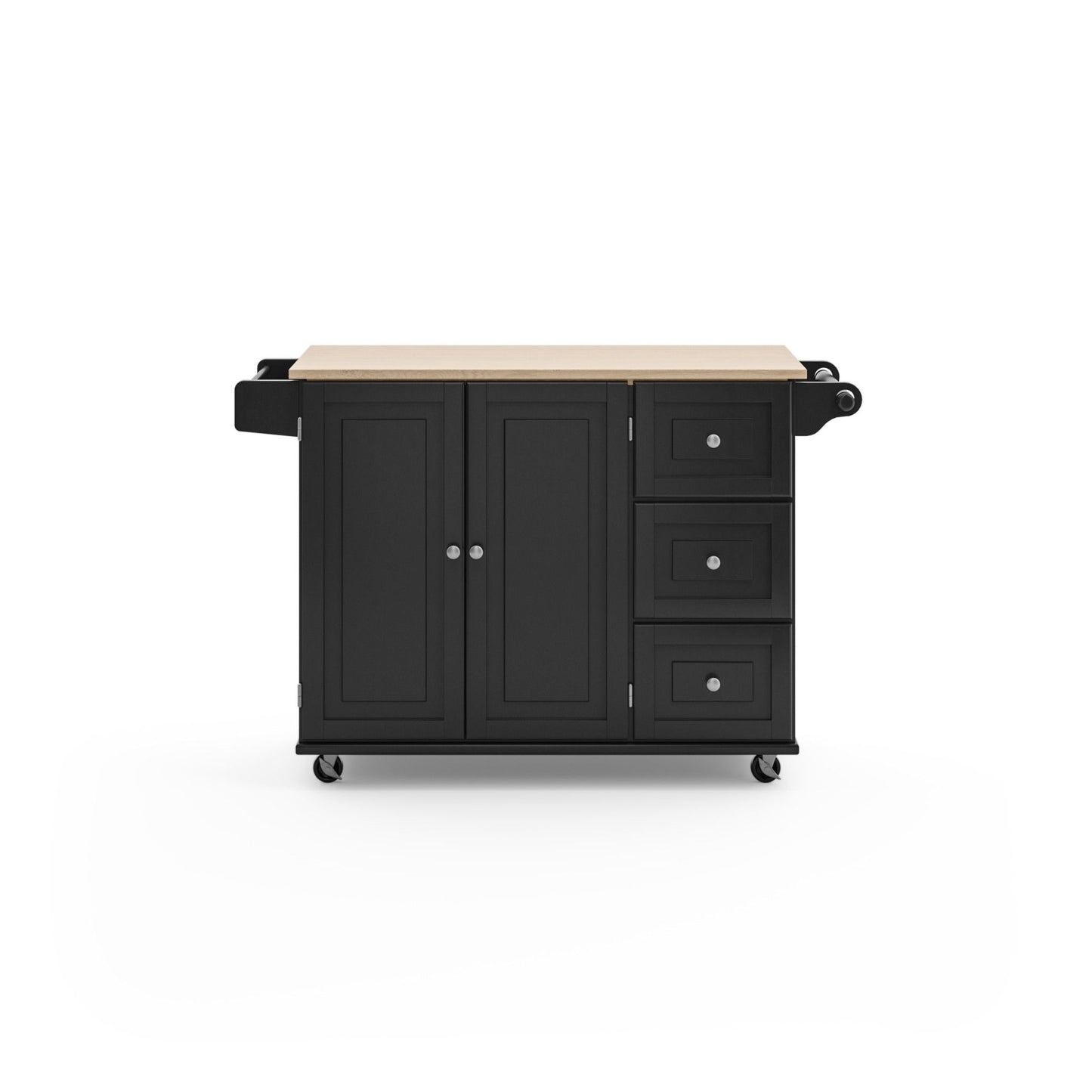 Dolly Madison - Kitchen Cart - Rubber Wood Top