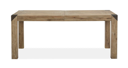 Ainsley - Rectangular Dining Table - Cerused Khaki