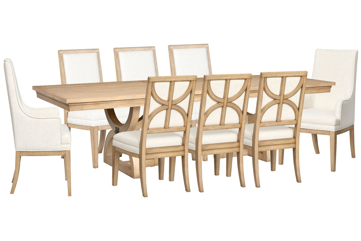 Coventry - Extendable Trestle Dining Table Set
