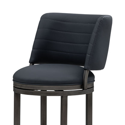 Torres - Upholstered Swivel Counter Height Barstool