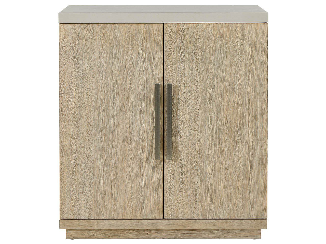Oasis - Dockside Bar Cabinet - Beige / White