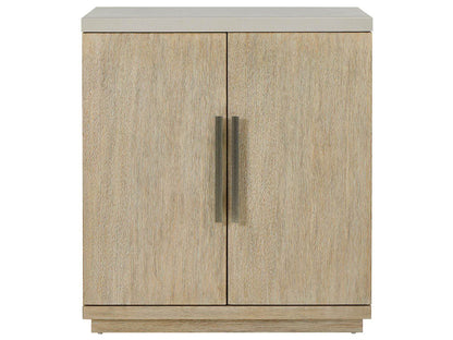 Oasis - Dockside Bar Cabinet - Beige / White