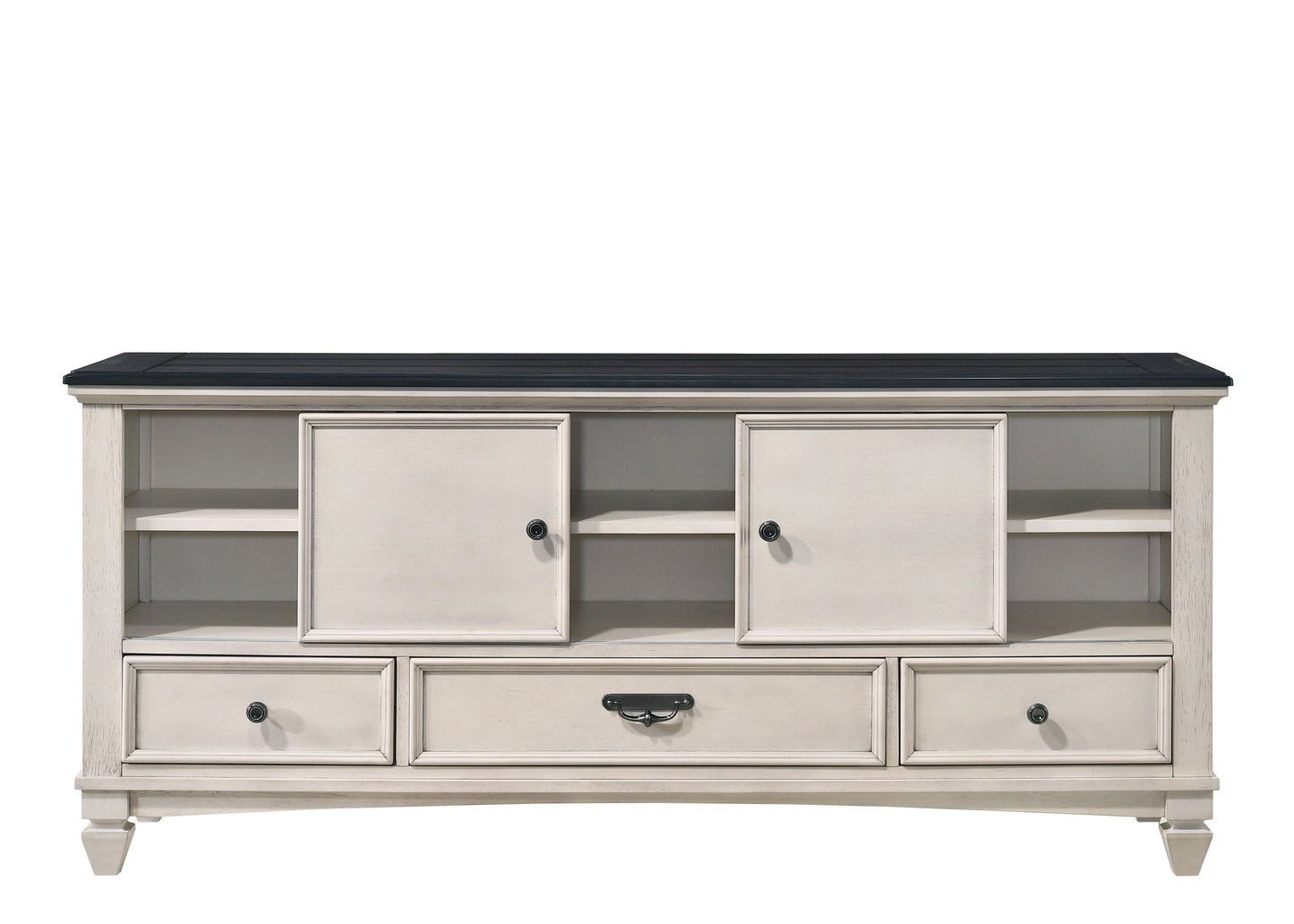 Sawyer - TV Stand - Antique White