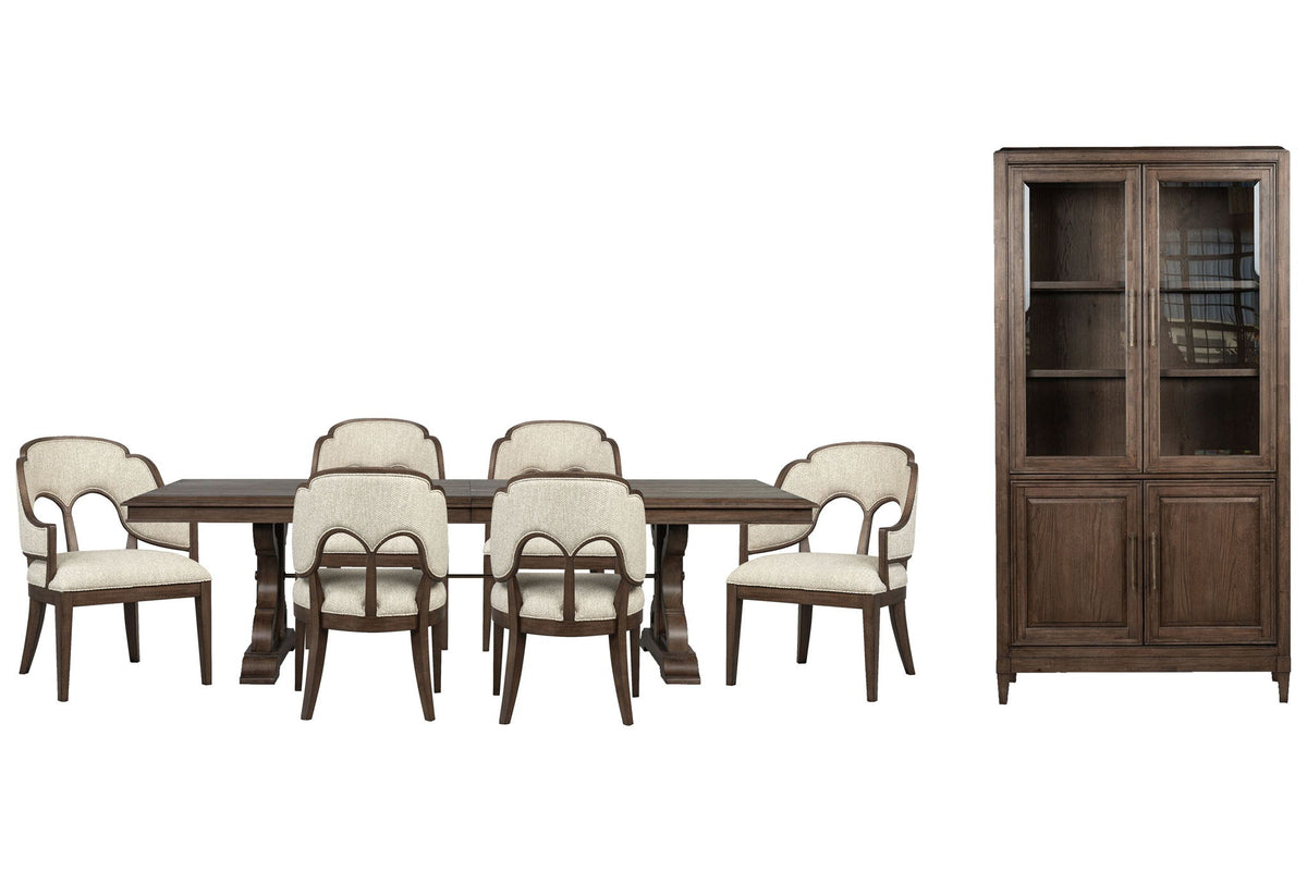 Jubilee - Extendable Trestle Dining Table Set