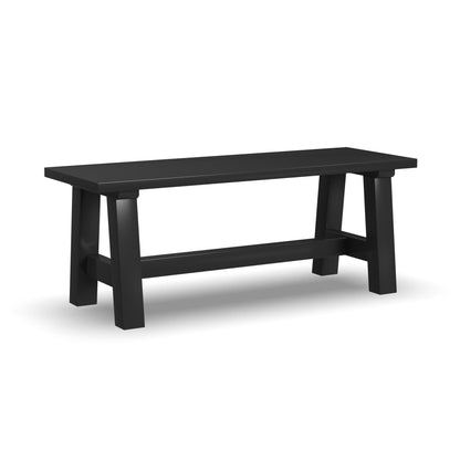 Trestle - Dining Table With 2 Benches