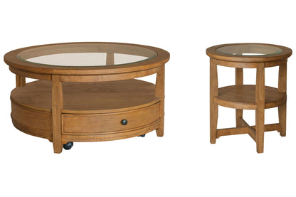 Durant - Round Cocktail Table Set
