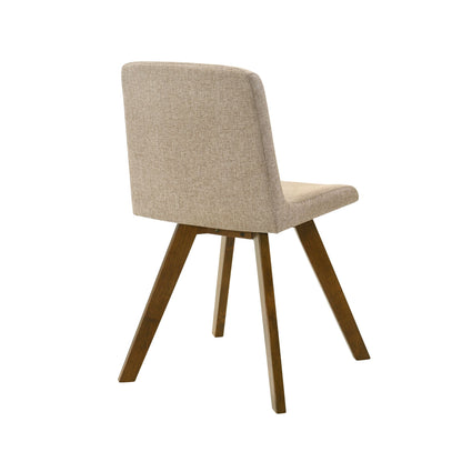 Gina - 5-Piece Rectangular Dining Set With Upholstered Chairs
