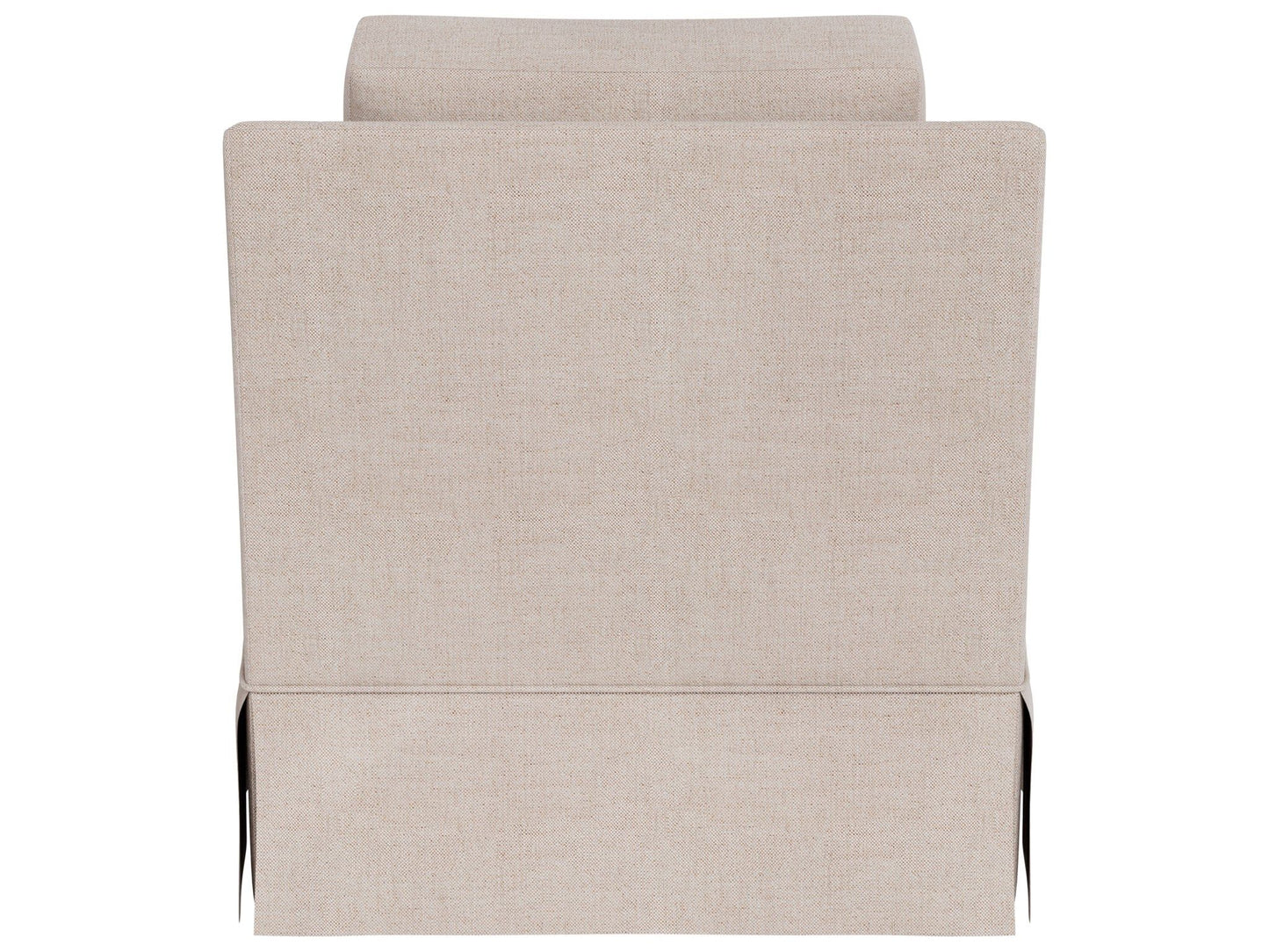 Filmore - Skirted Swivel Chair, Special Order - Beige