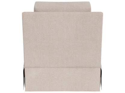 Filmore - Skirted Swivel Chair, Special Order - Beige
