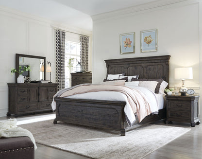 Bellamy - Landscape Mirror - Peppercorn