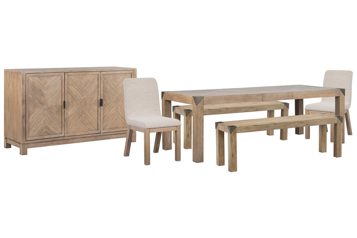 Ainsley - Extendable Rectangular Dining Table Set