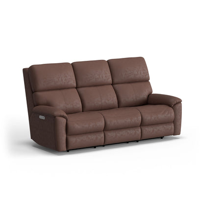 Porter - Power Reclining Sofa With Console, Power Headrest, & Lumbar