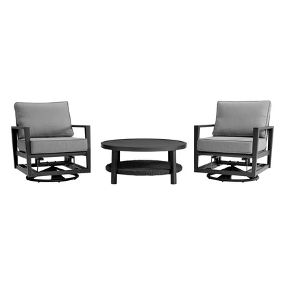 Grand - Aluminum Outdoor Seating Set With Cushions