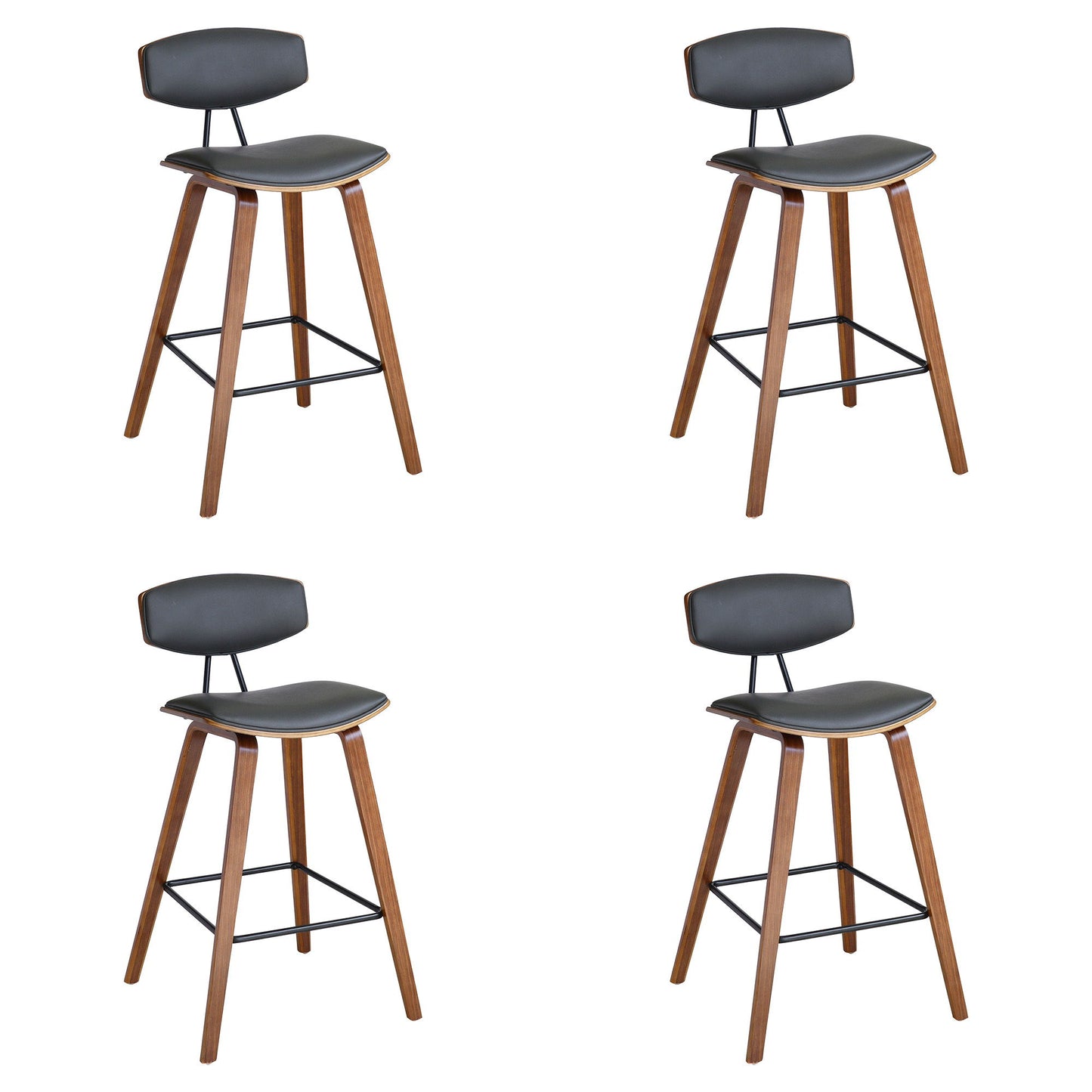 Fox - Mid-Century Bar Stool