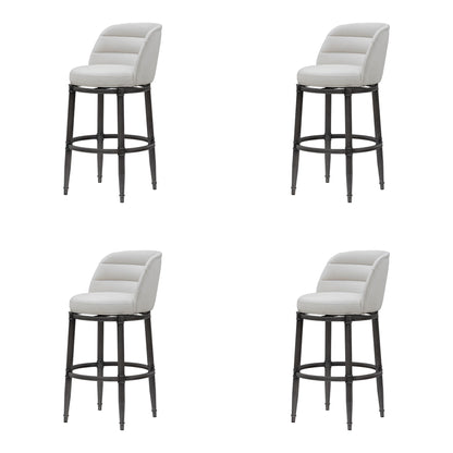 Eunice - Faux Leather Upholstered Swivel Barstool