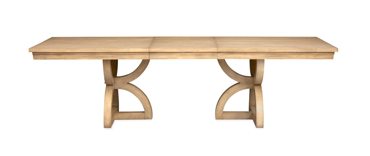 Coventry - Extendable Trestle Dining Table - Honey Maple