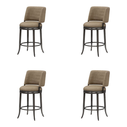 Torres - Upholstered Swivel Counter Height Barstool