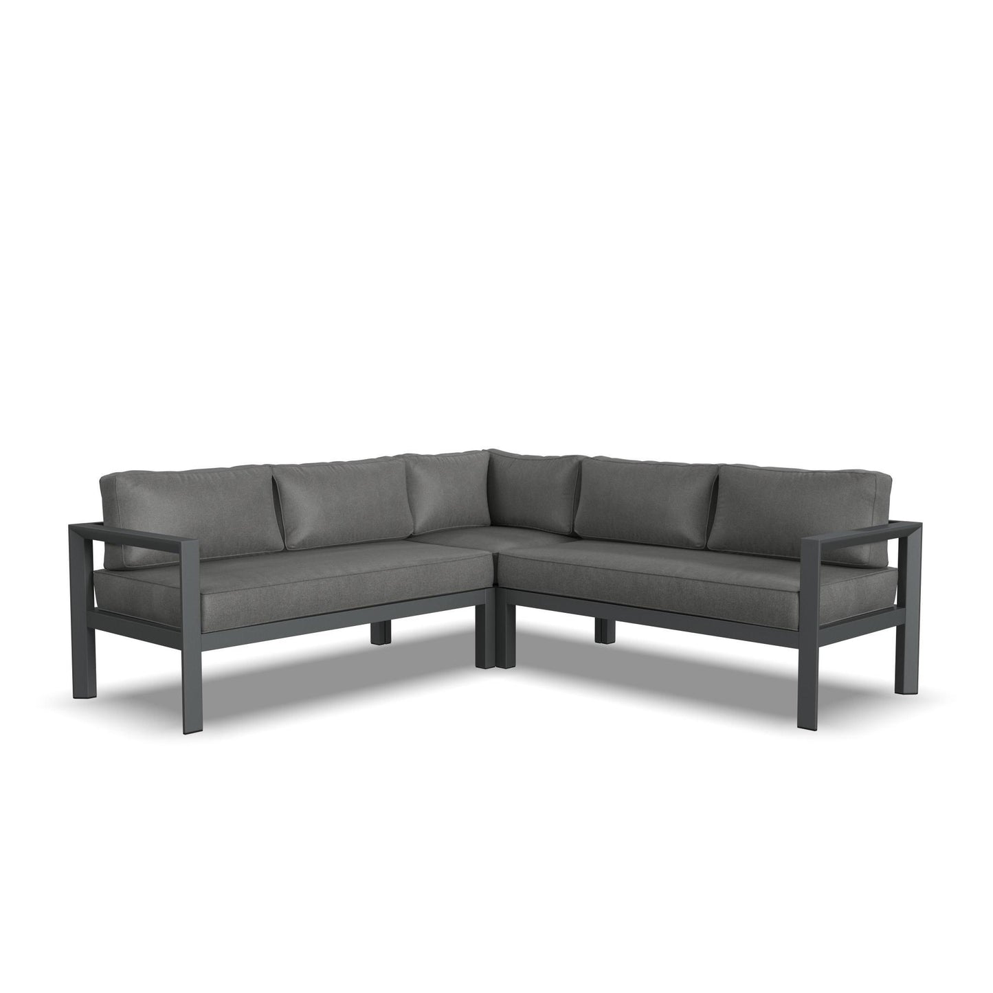 Grayton - 5 Seat Sectional - Dark Gray
