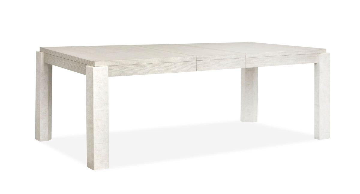 Lorelei - Extendable Rectangular Dining Table - Misty Cloud