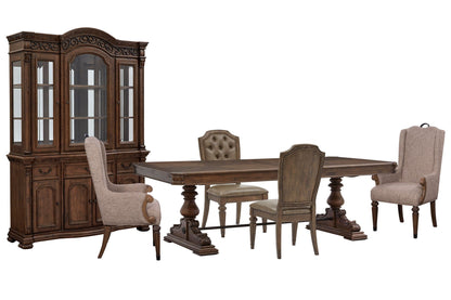 Durango - Extendable Trestle Dining Table Set