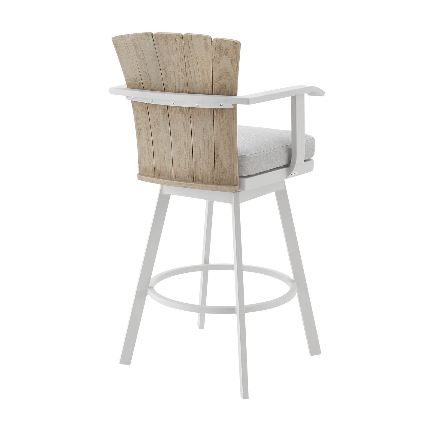 Hazel - Outdoor Patio Swivel Counter Stool Set