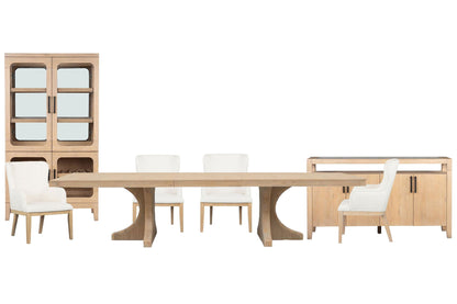 Somerset - Extendable Trestle Dining Table Set