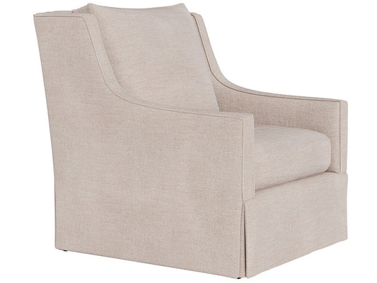 Hudson - Skirted Chair, Special Order - Beige