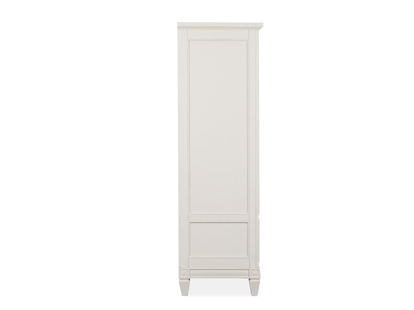 Willowbrook - Door Chest - Egg Shell White With Slight Rub Through