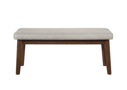 Salerno - Bench - Gray / Brown