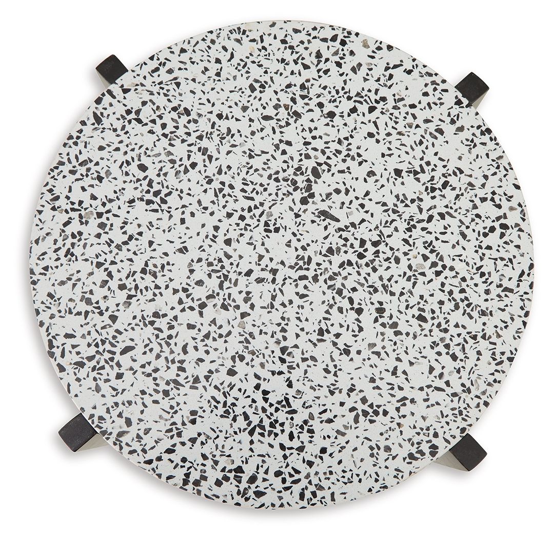 Tellrich - Accent Table - Black / White